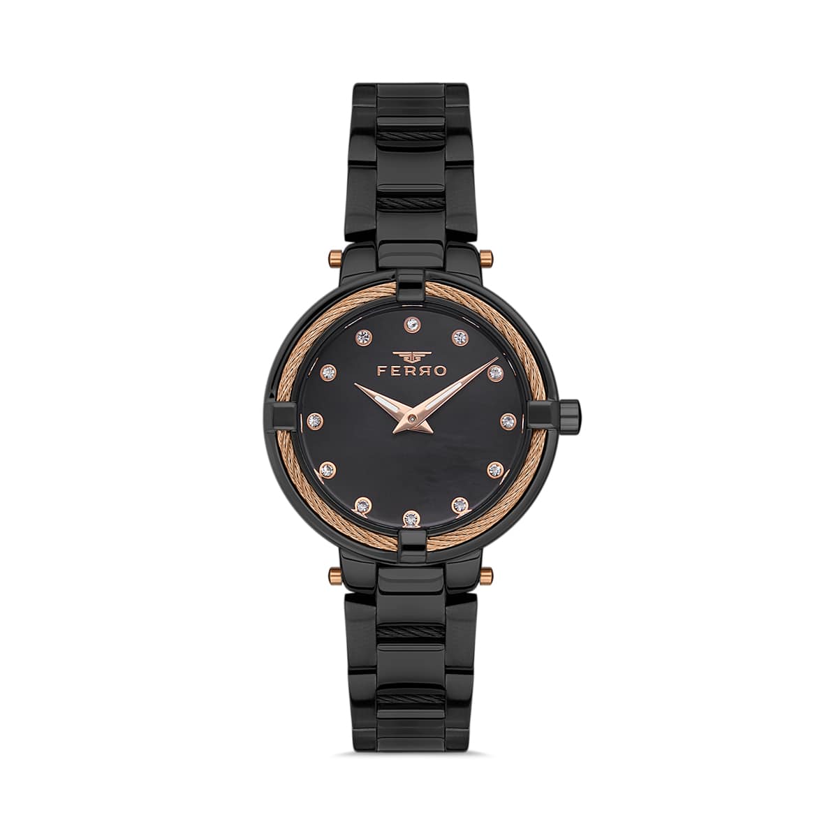 MONTRE FERRO FEMME ACIER